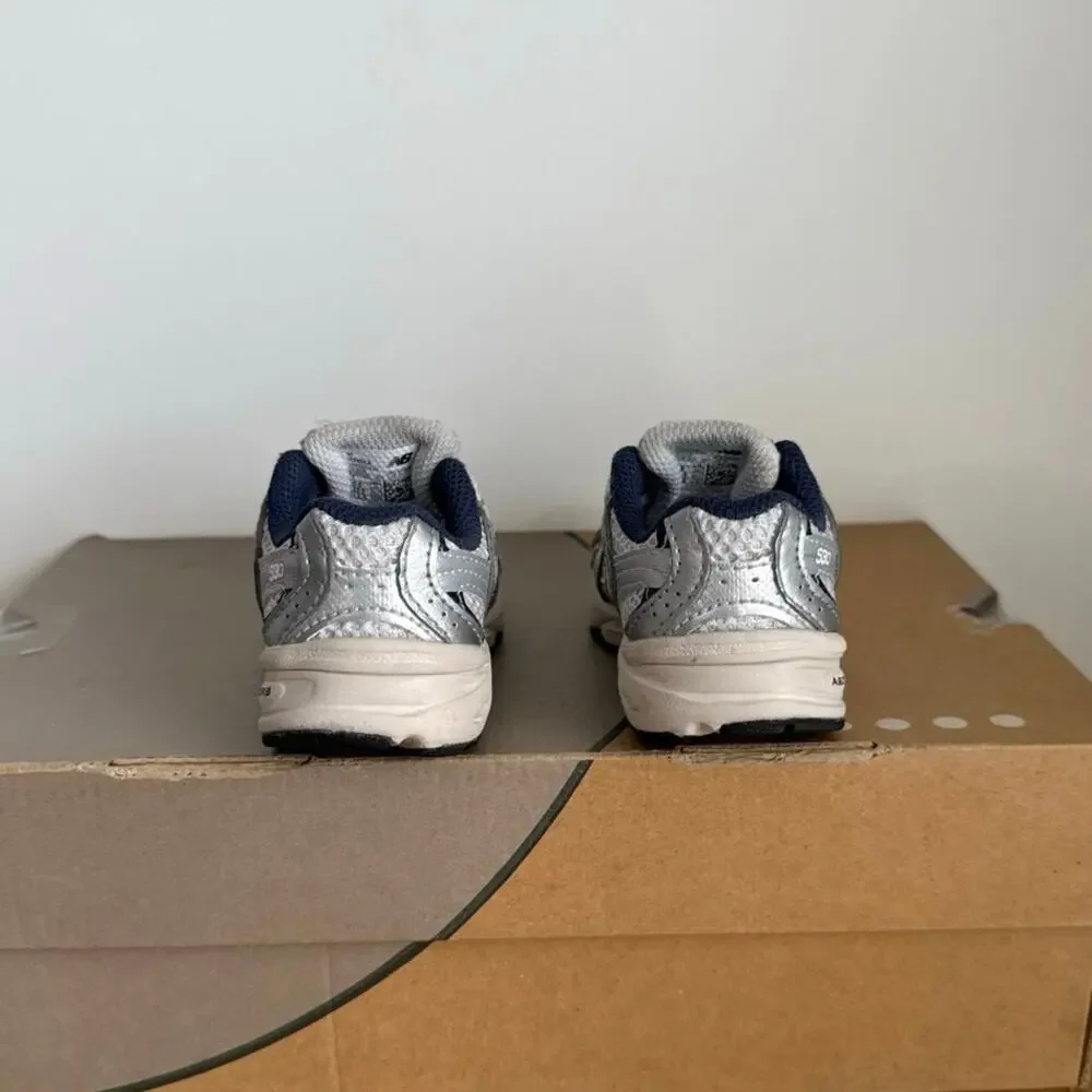 New Balance 530 ‘Summer Fog Navy’ Toddler Sneakers- SZ 7 C - Picture 5 of 10